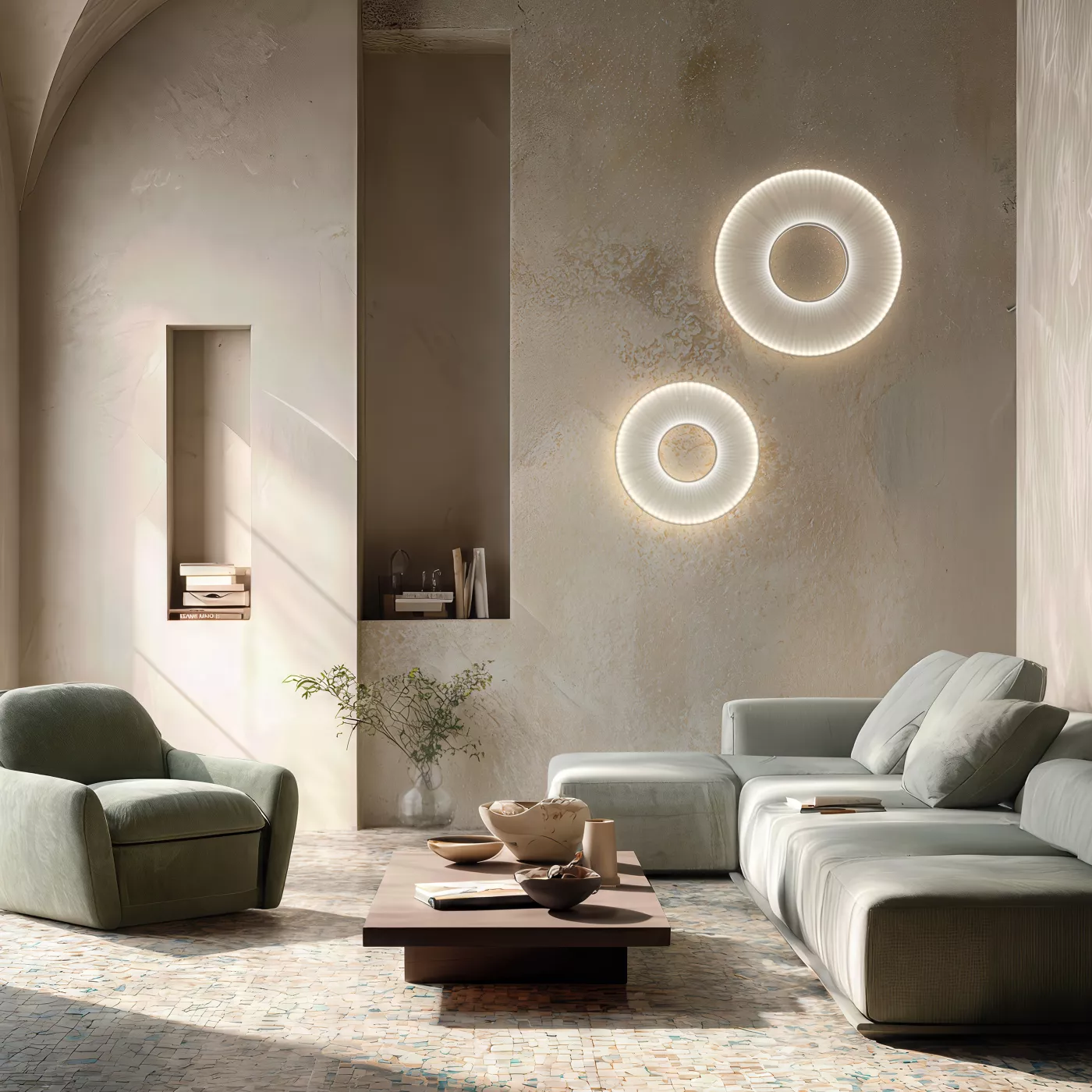 10 HEURES 10 Iris, ø60 cm – Lámpara de pared led — imagen 4