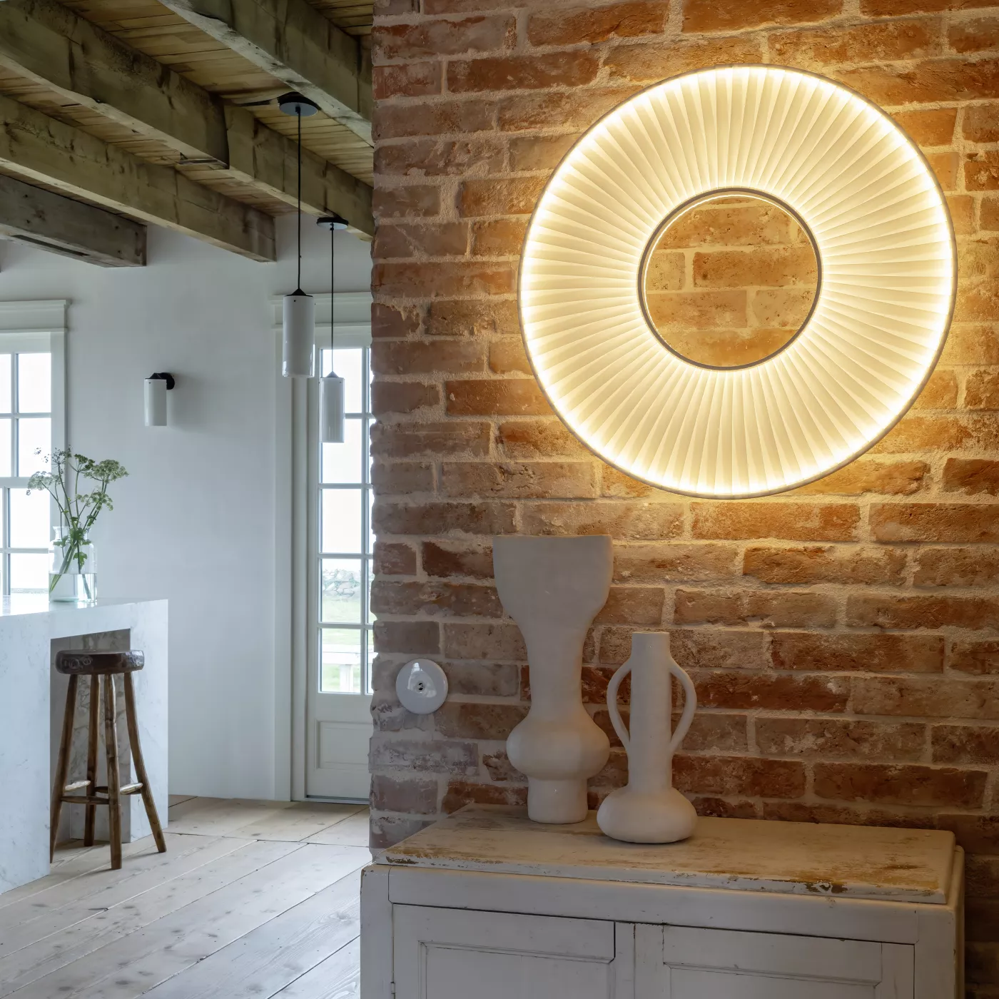 10 HEURES 10 Iris, ø60 cm – Lámpara de pared led — imagen 6