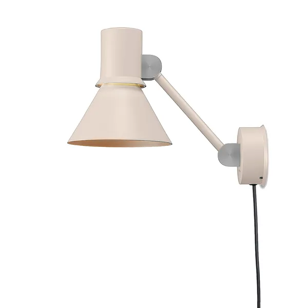 Aplique Type 80 W2 con Cable/Enchufe Pale Putty