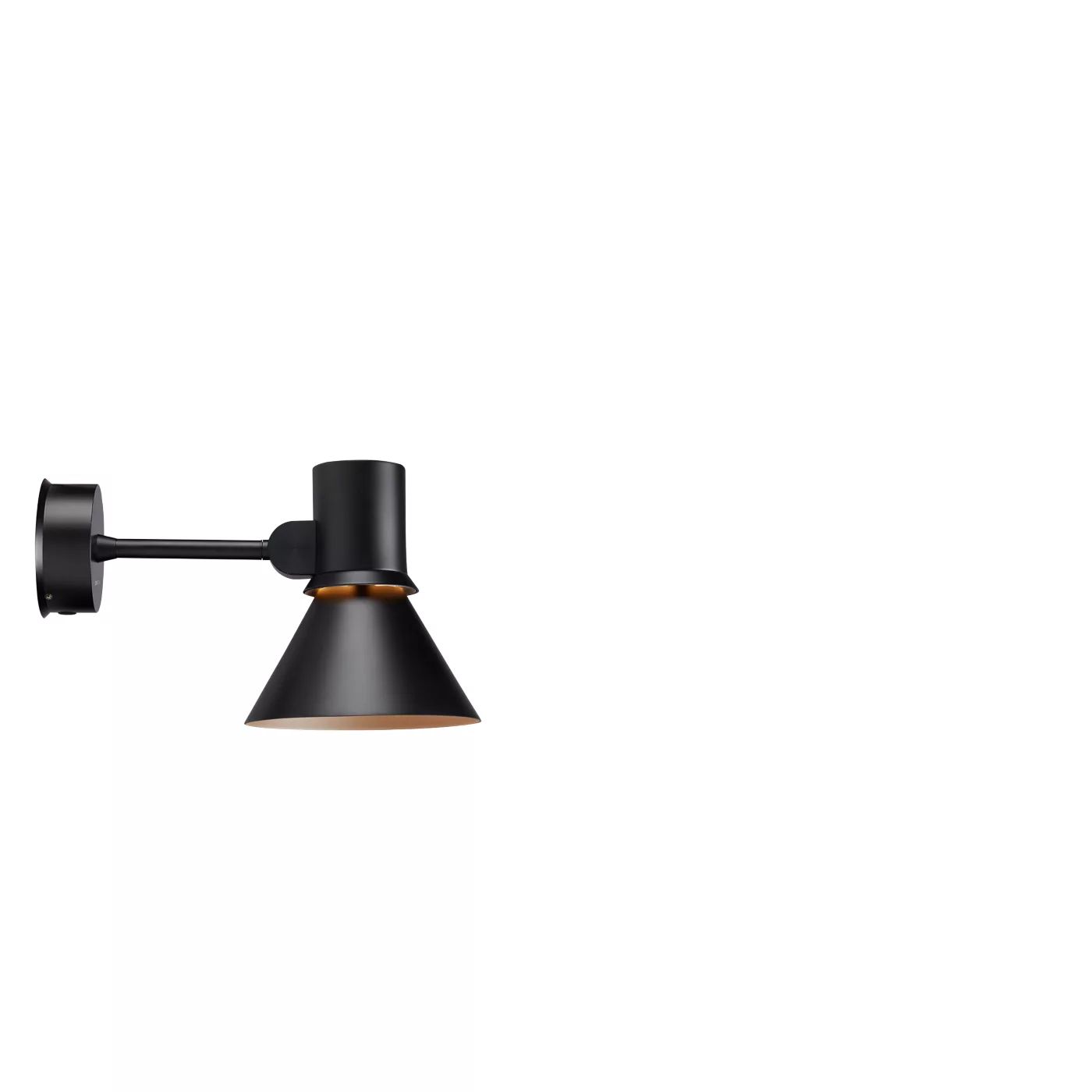 Anglepoise Type 80, lámpara de pared negro mate