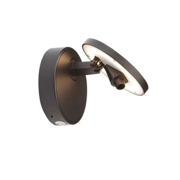 DOT Lámpara de Pared W120 Negro