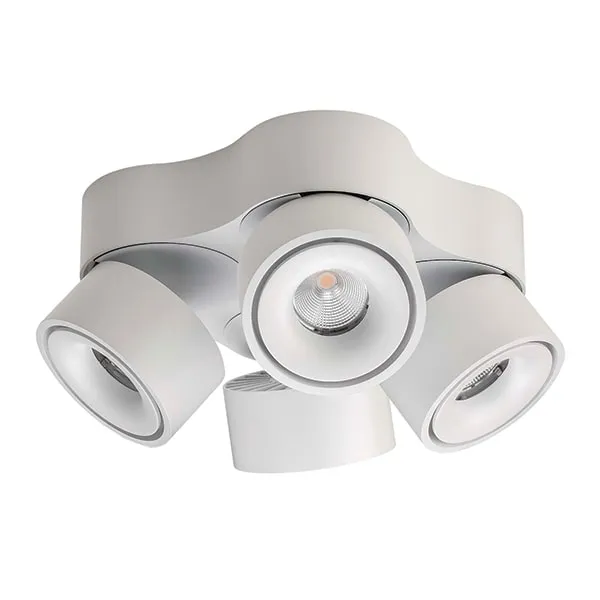 Easy W4100 Lámpara de Pared LED Blanco con Agujero