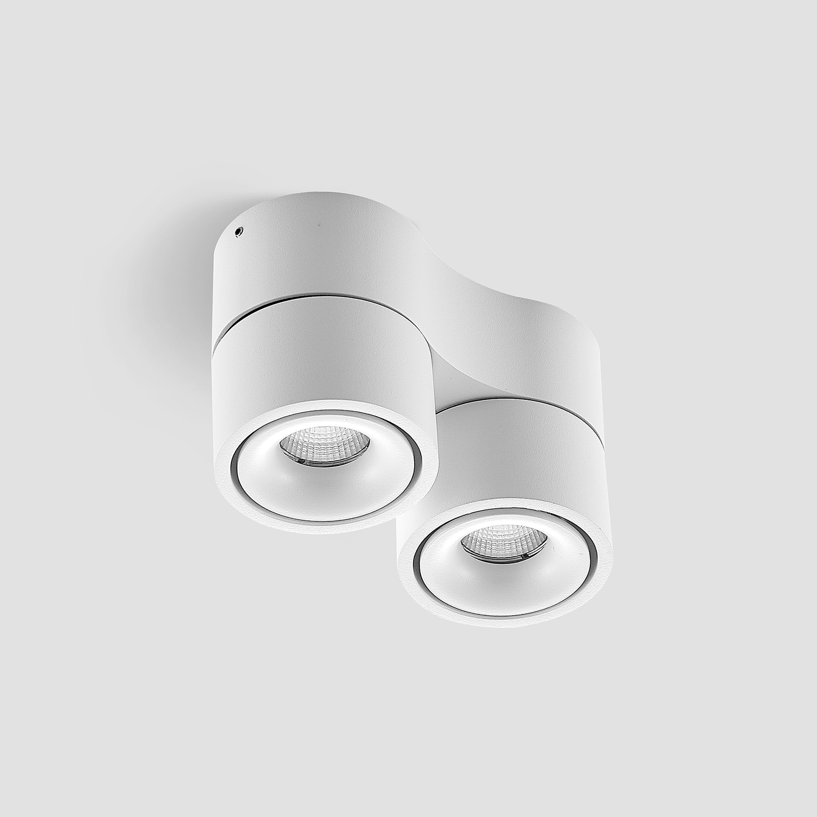 Arcchio Downlight Led Rotari, 2 luces, blanco — imagen 3