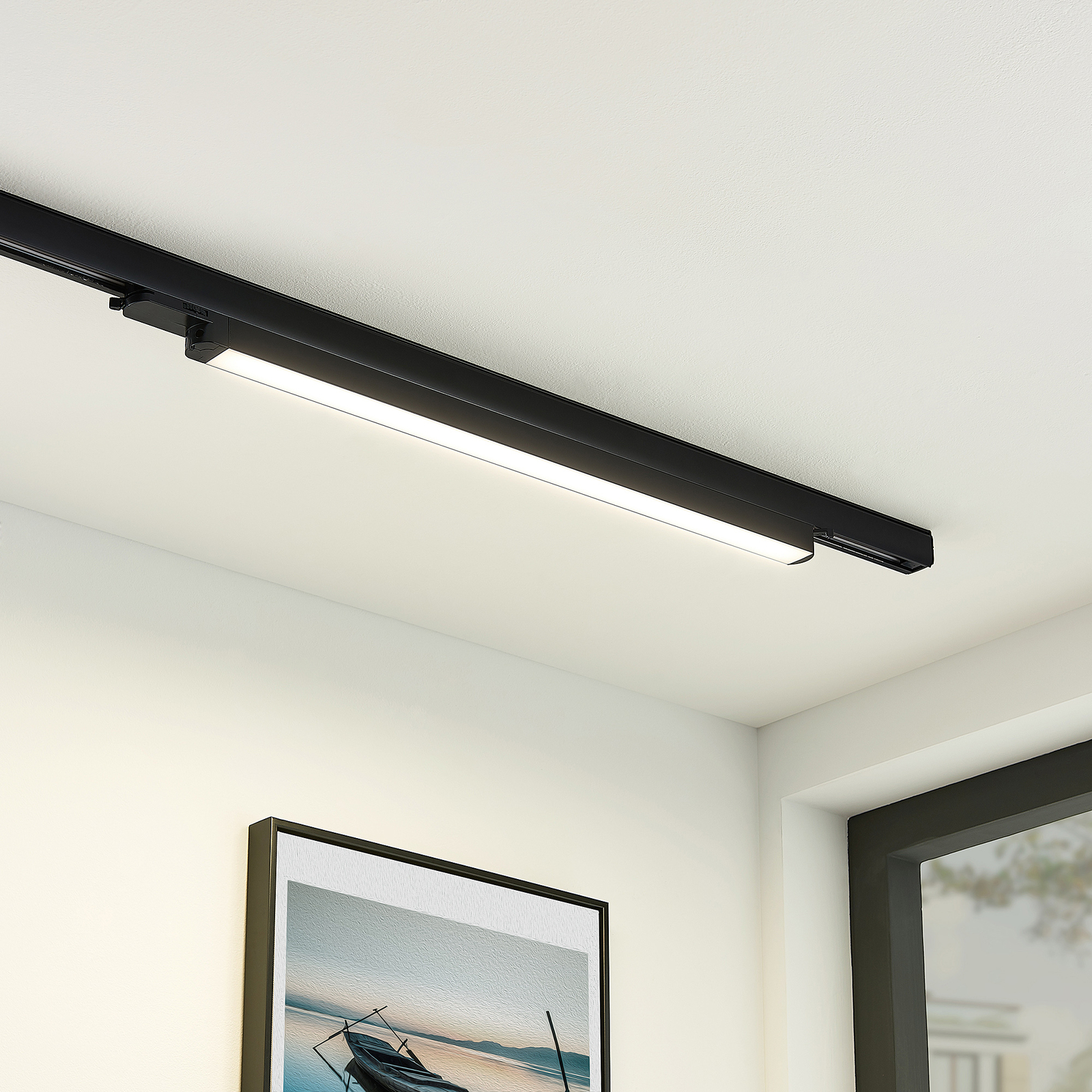 Arcchio Harlow de riel Led, negro, 69 cm – Lámpara — imagen 2
