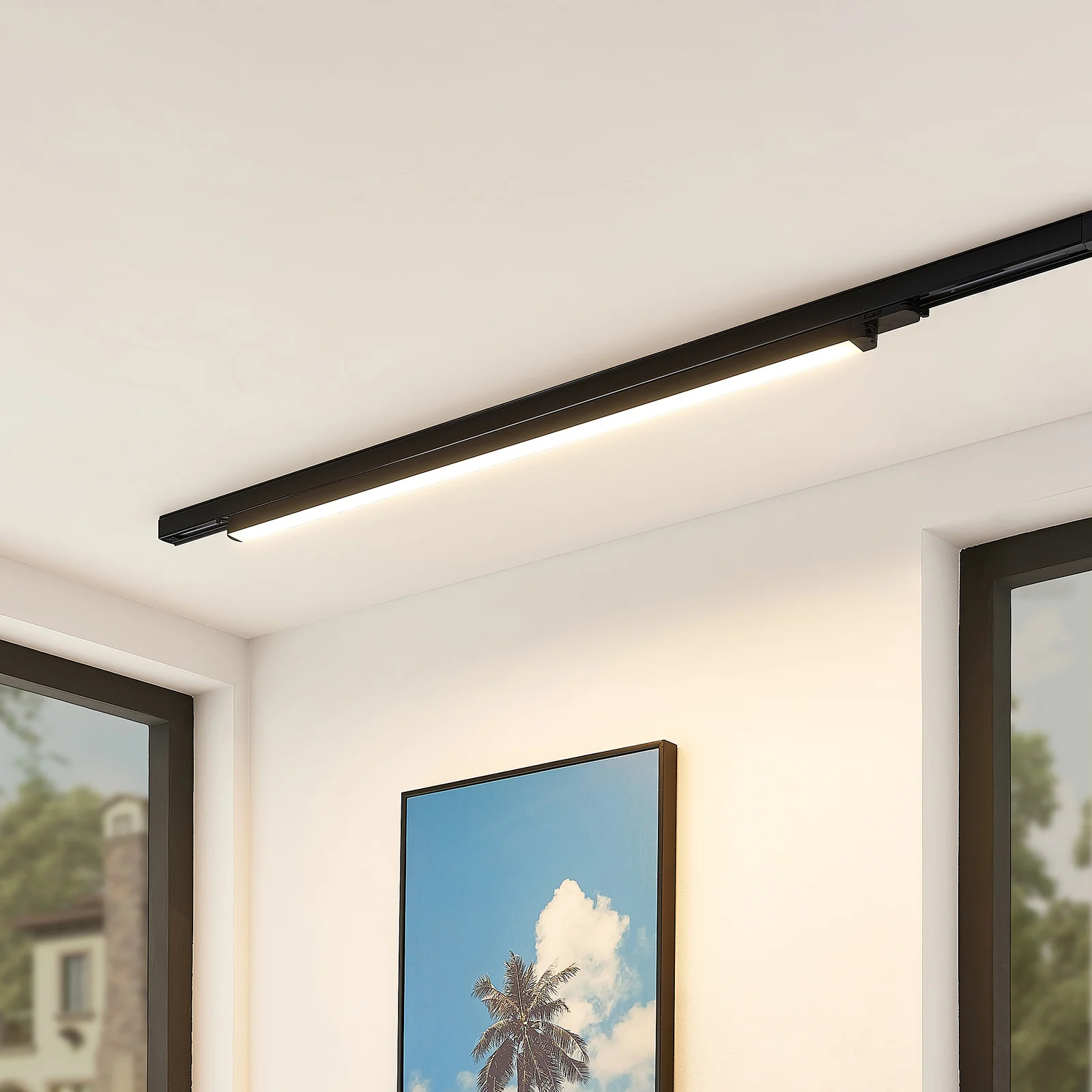 Arcchio riel Led Harlow, negro, 109 cm – Lámpara — imagen 4
