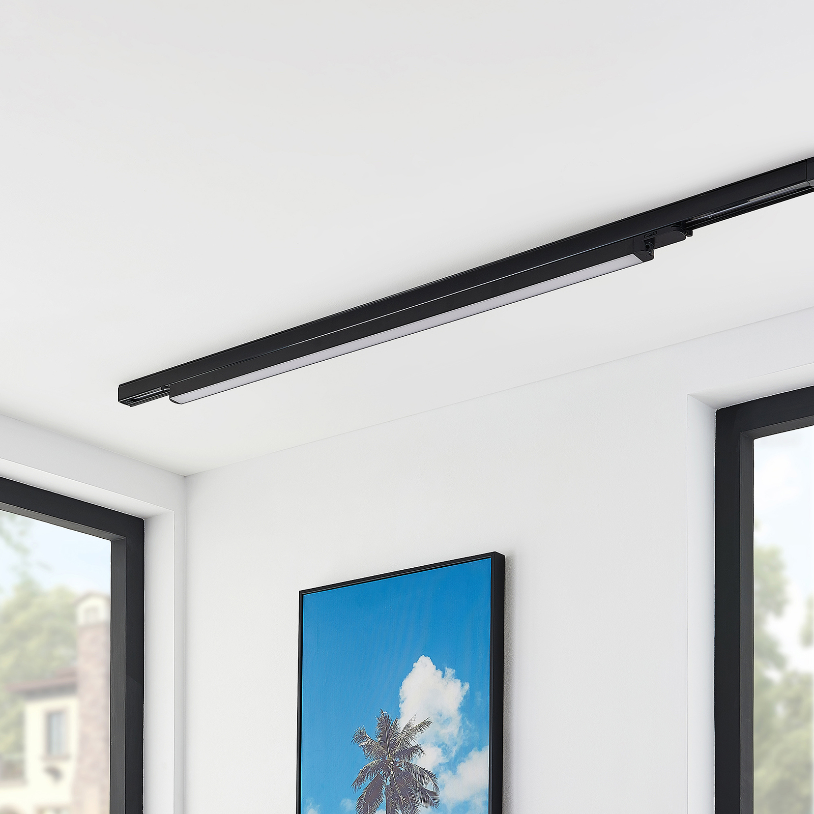 Arcchio riel Led Harlow, negro, 109 cm – Lámpara — imagen 6