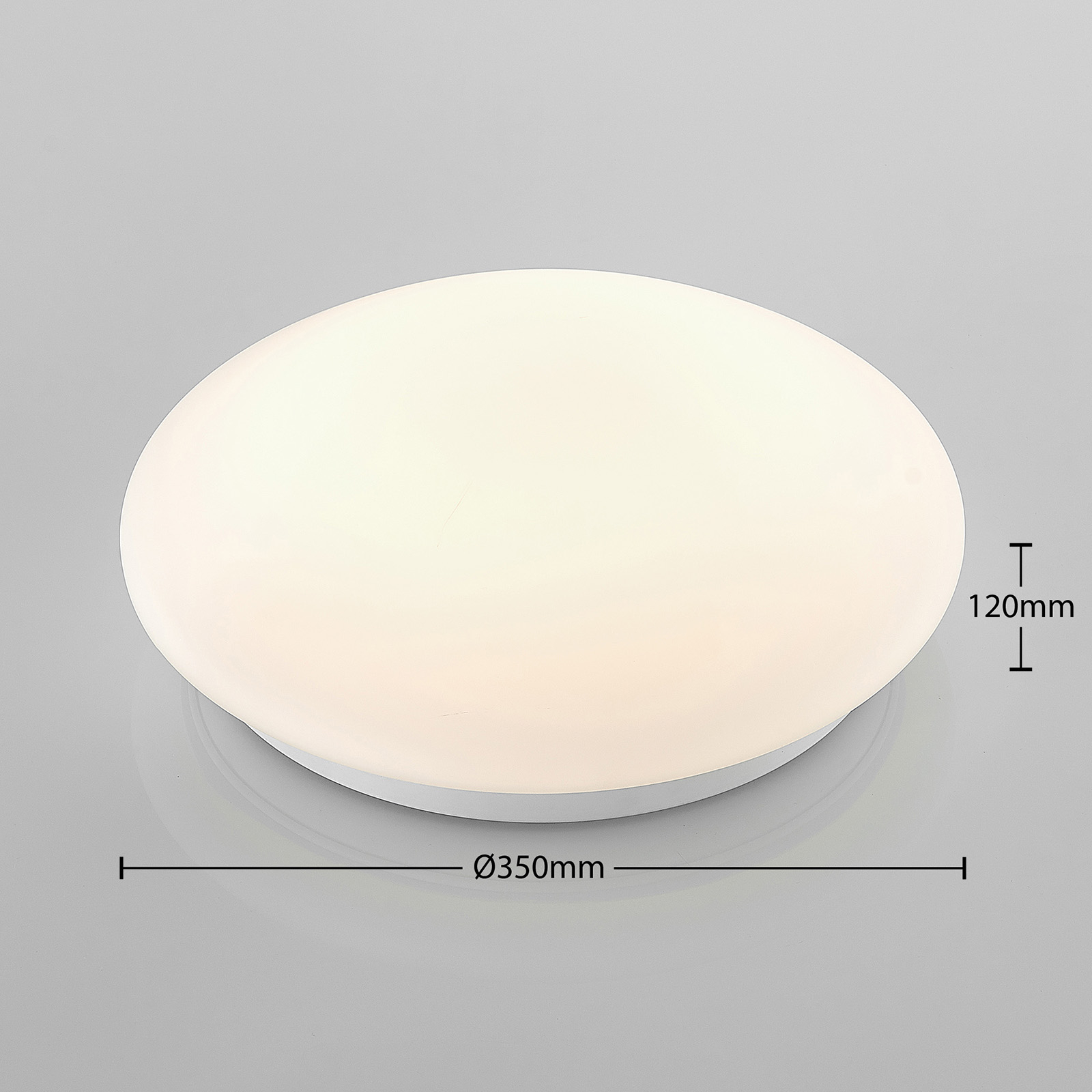 Arcchio Marlie de Led, vidrio, redonda – Lámpara de techo — imagen 5