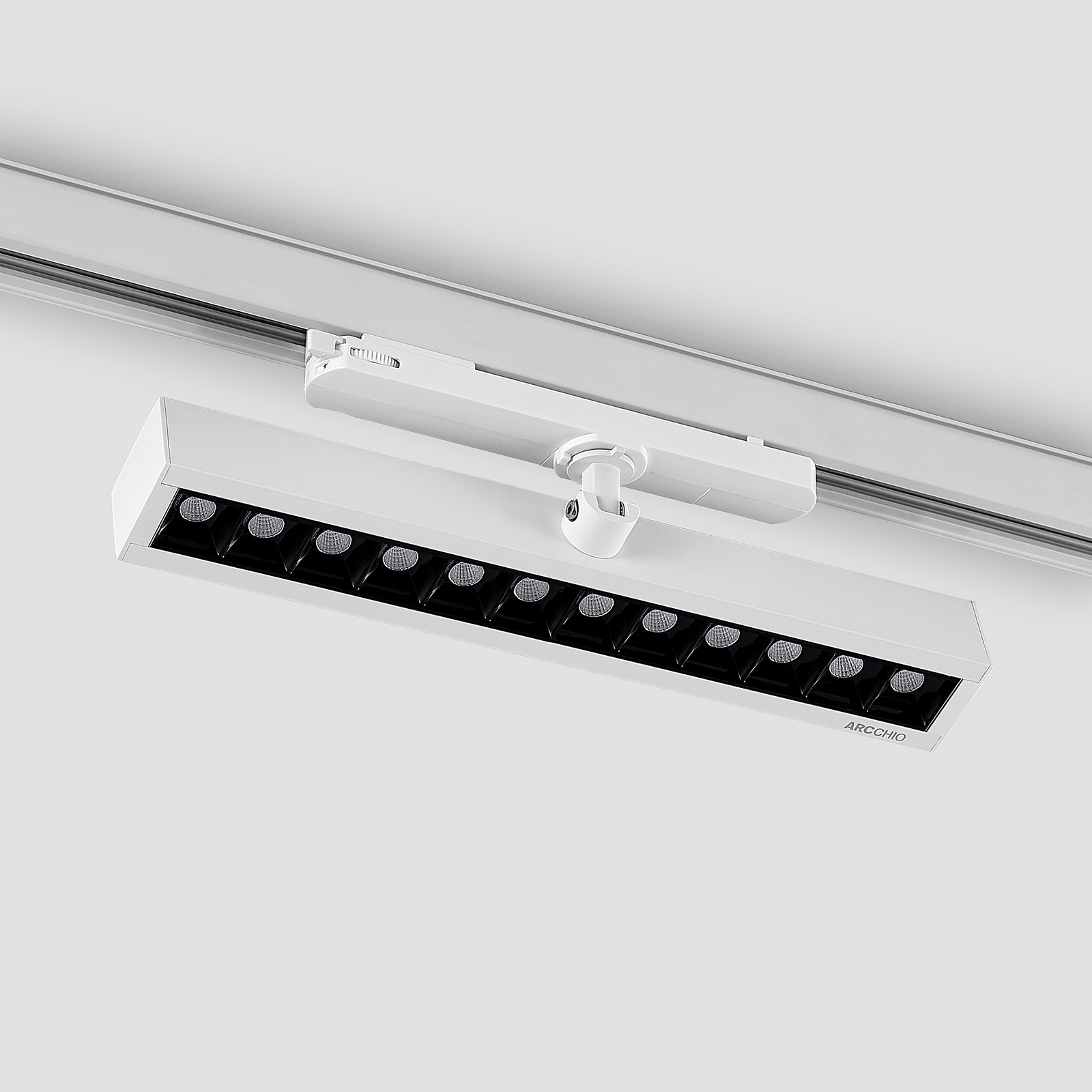 Arcchio Millay de riel Led trifásico blanco – Foco — imagen 3