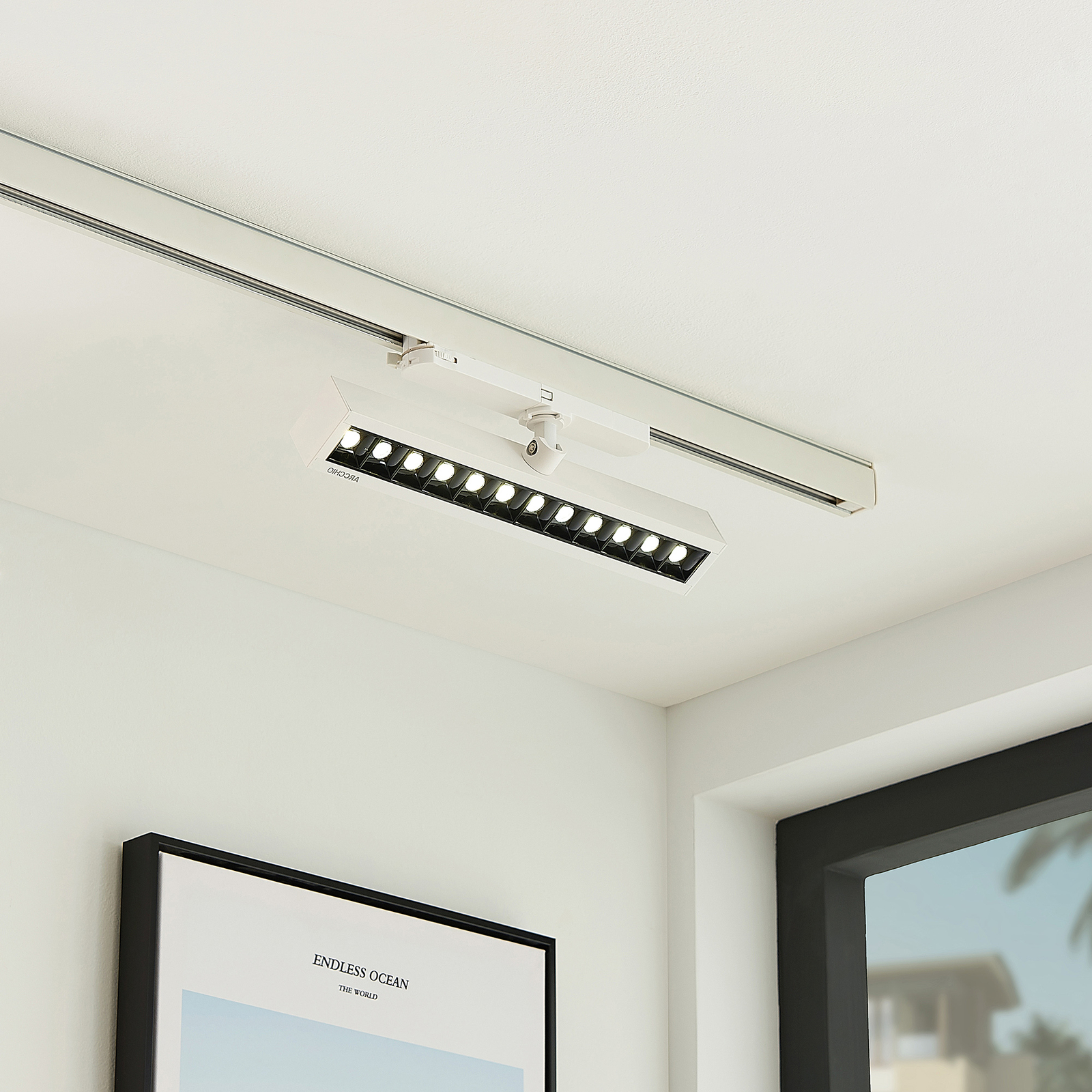 Arcchio Millay de riel Led trifásico blanco – Foco — imagen 6