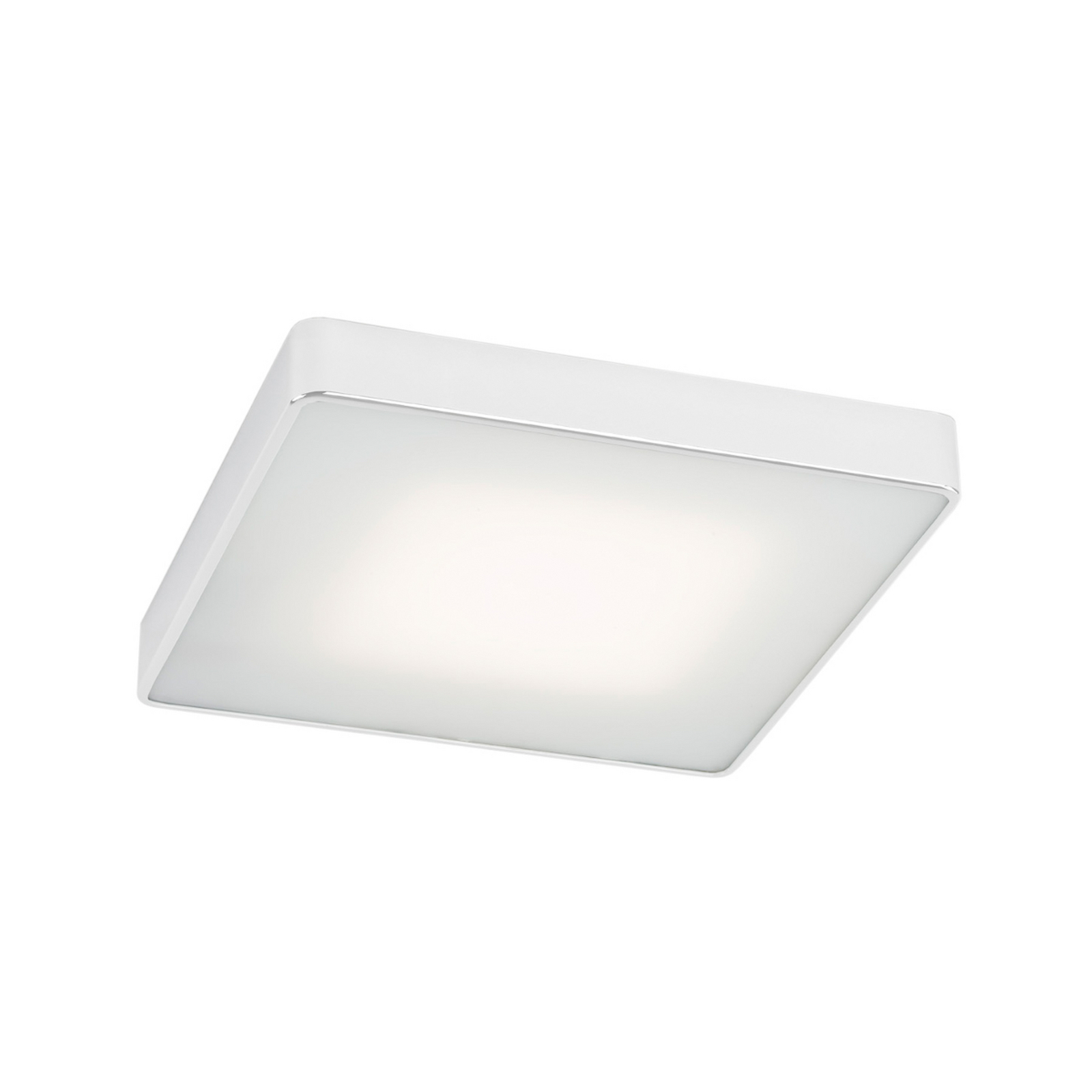 ARGON Oro de acero y cristal, blanco – Plafón — imagen 3