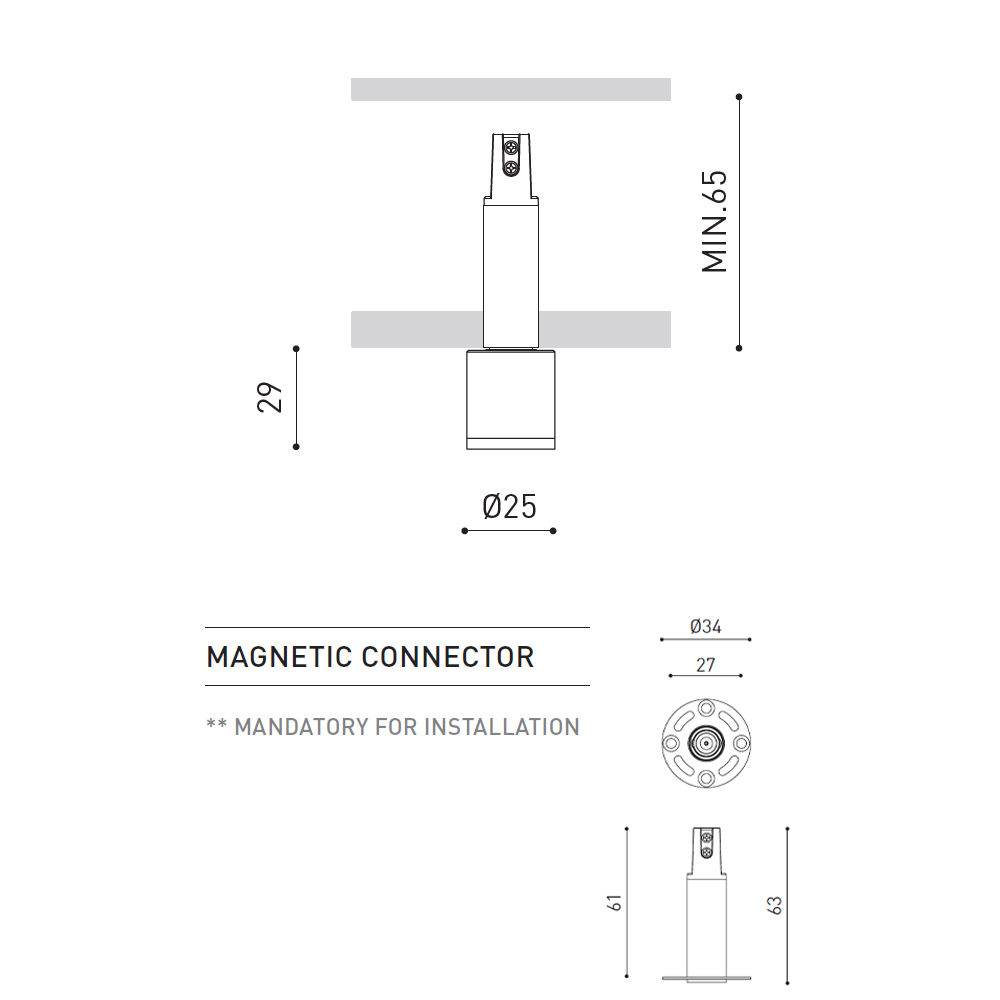 ArkosLight Magnetic Top Micro – Foco — imagen 8