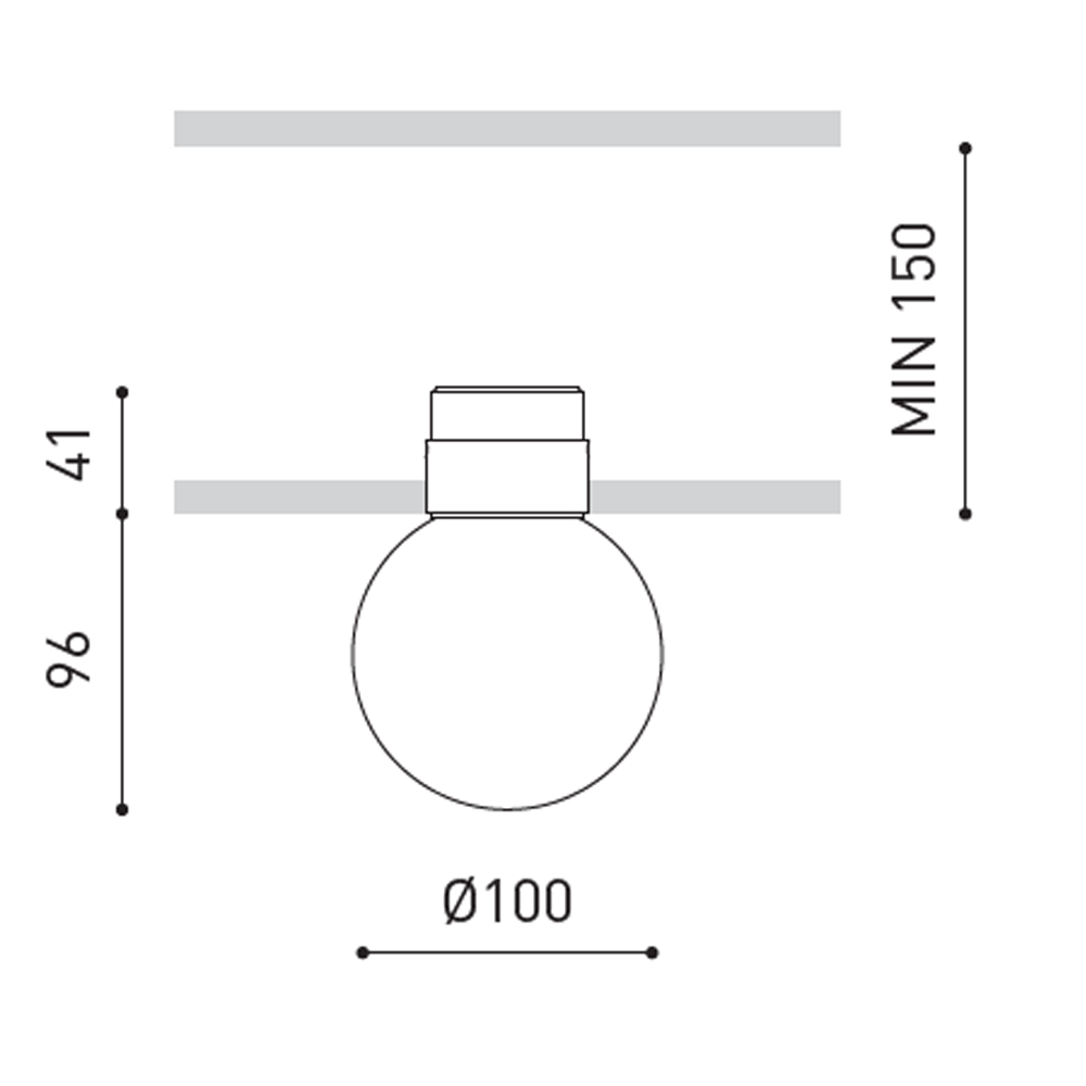 ArkosLight Alaska Big Trimless – Lámpara de techo — imagen 4