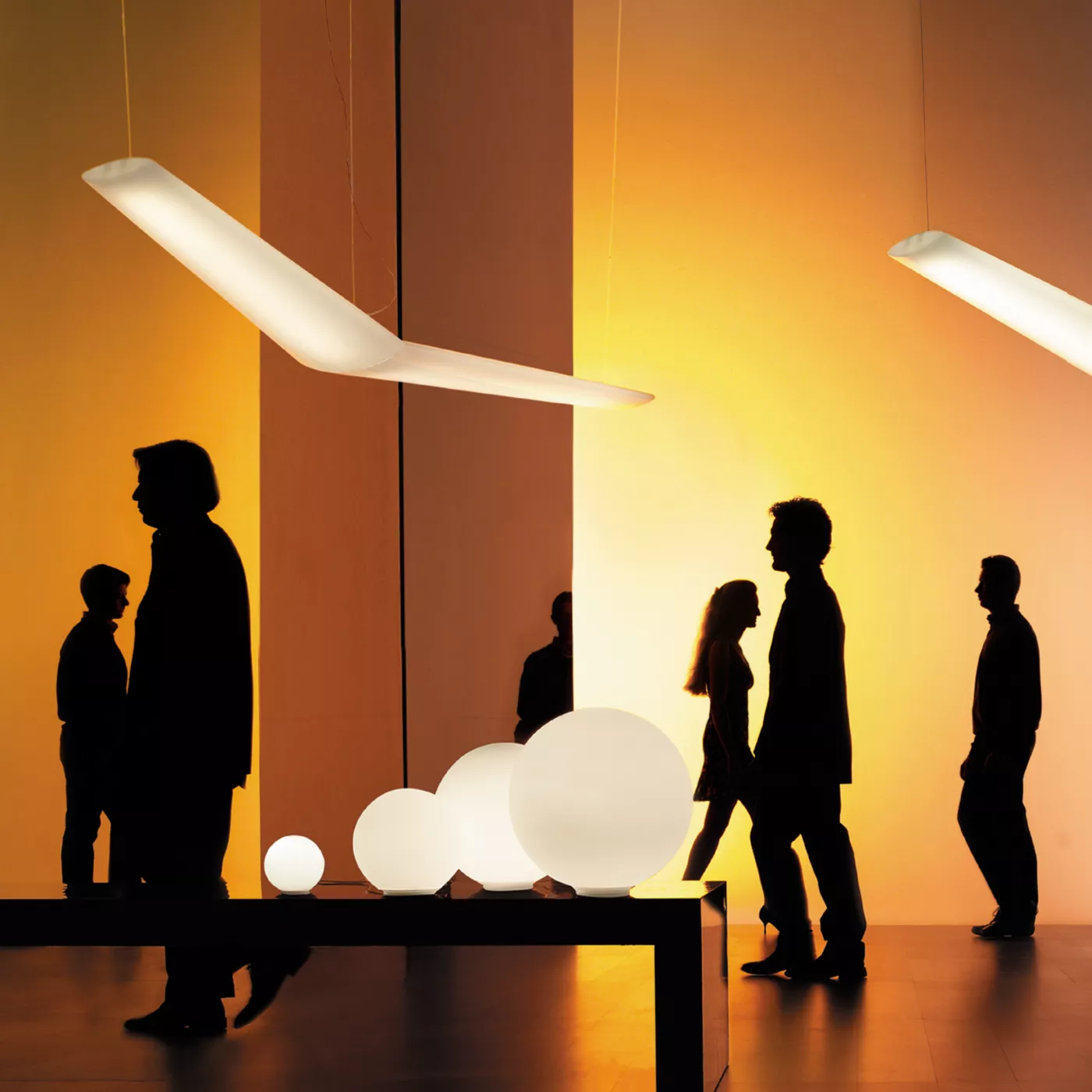 Artemide Mouette Symmetric Sospensione Led 255 cm - regulable — imagen 5