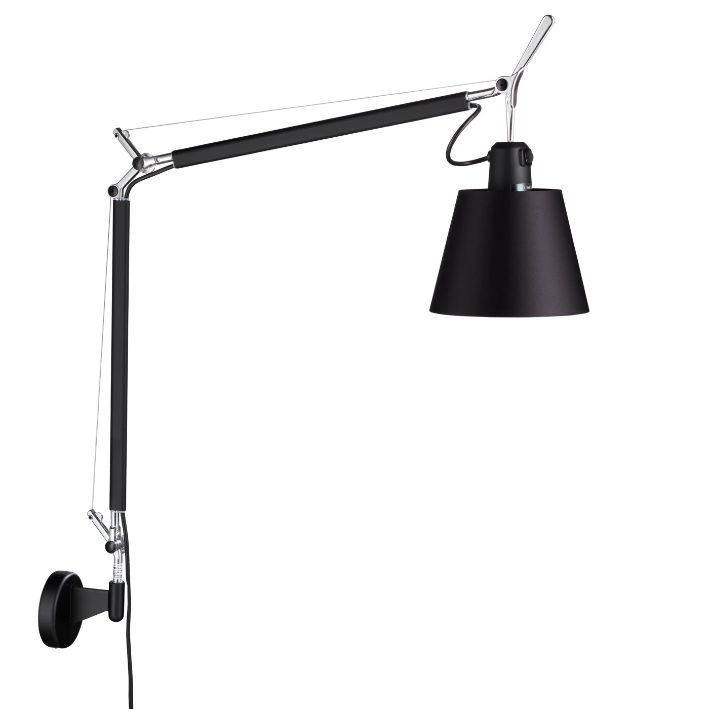Artemide Tolomeo Basculante Parete All-Black