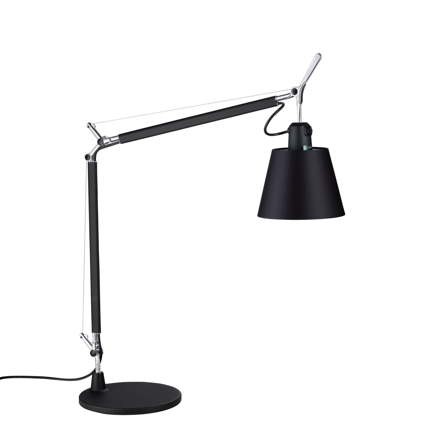 Artemide Tolomeo Basculante Tavolo All-Black — imagen 2