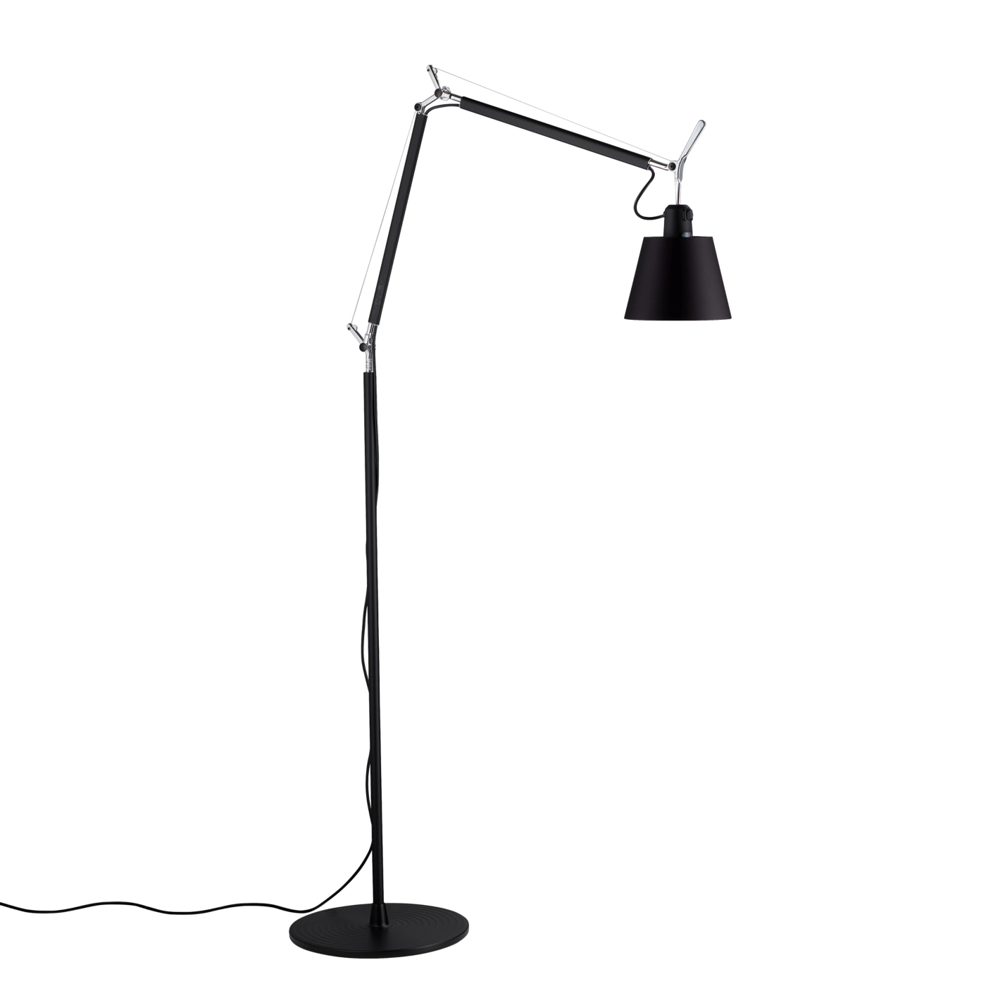 Artemide Tolomeo Basculante Terra All-Black