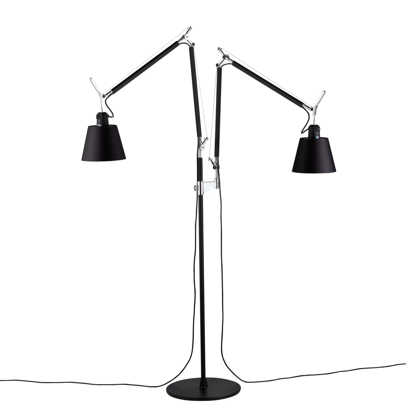 Artemide Tolomeo Basculante Terra doppio All-Black — imagen 3