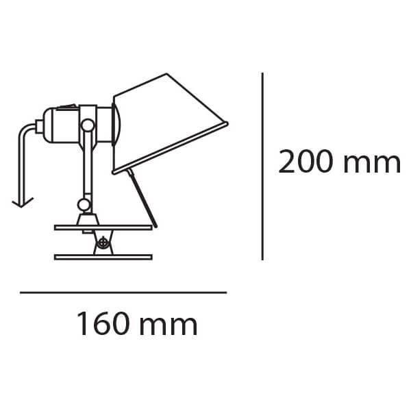 Artemide Tolomeo Micro Pinza — imagen 3