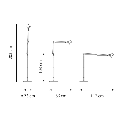 Artemide Tolomeo Midi Terra Led — imagen 2