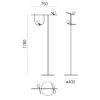 Artemide Yanzi Floor — imagen 7