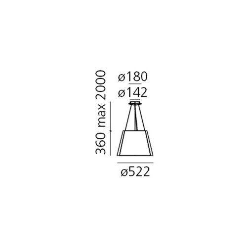 Artemide exterior Tolomeo Paralume Outdoor – Lampara colgante — imagen 7