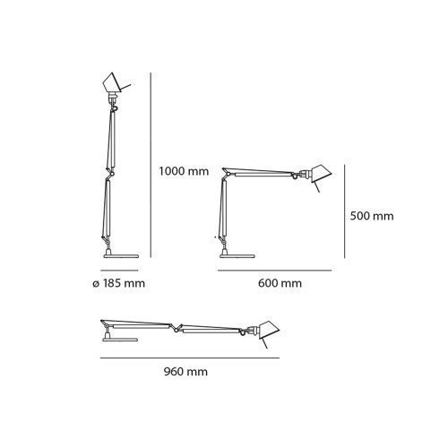 Artemide Tolomeo Midi Led – Lámpara de sobremesa — imagen 6