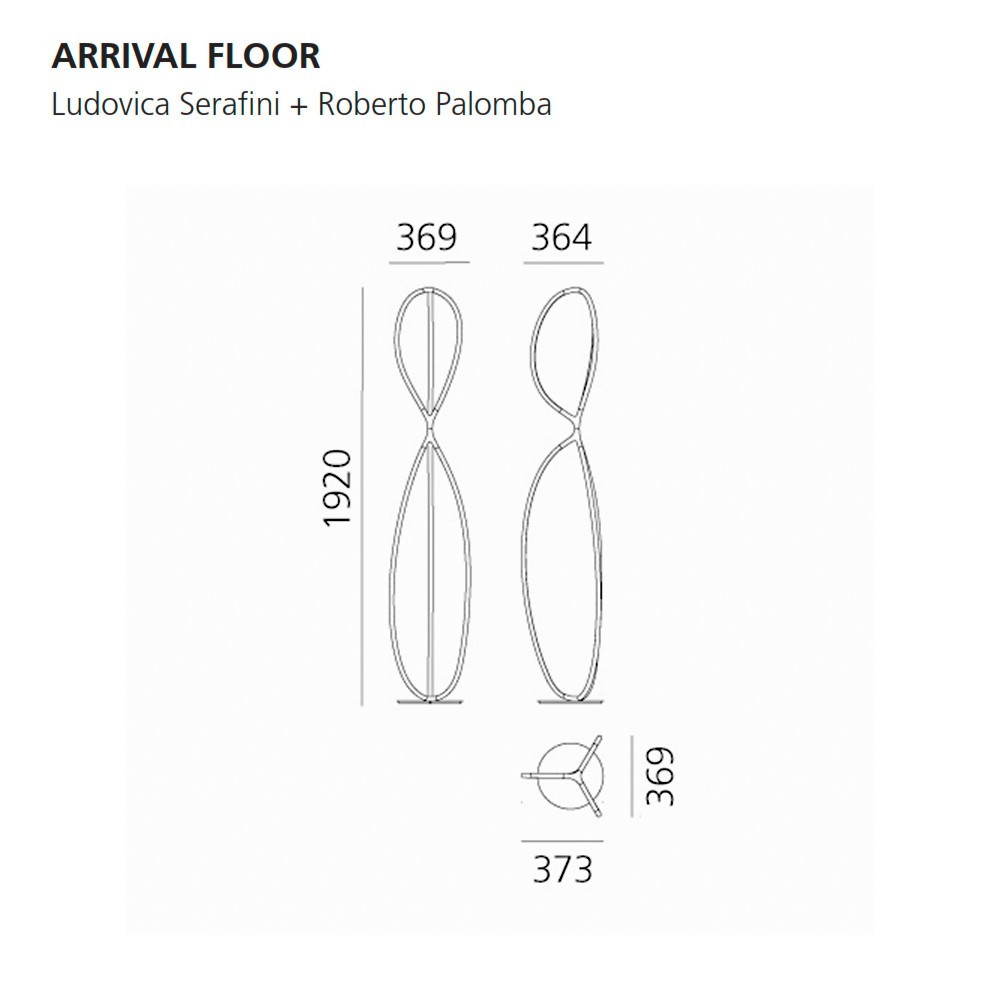 Artemide Arrival – Lámpara pie — imagen 6