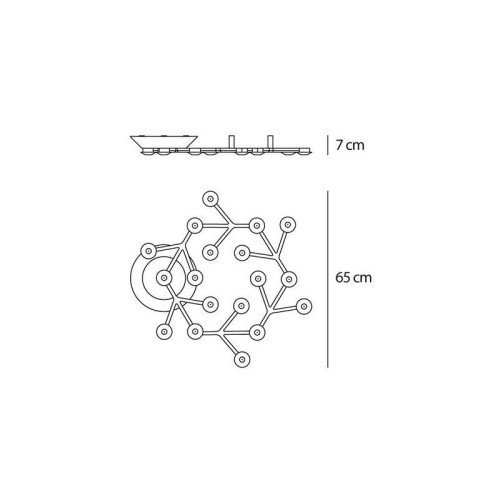 Artemide Led Net Circle – Plafón — imagen 4