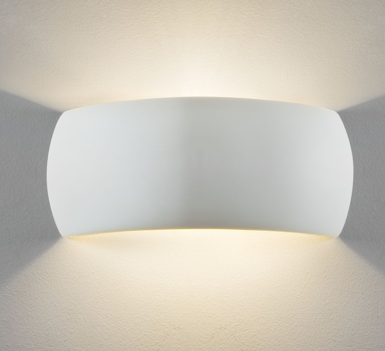 Astro Milo, blanco cerámica, L 31 cm, H 13 cm – Aplique de pared — imagen 5