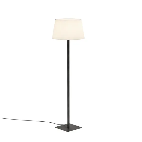 Base para Lámpara de Pie Beaumont, Negro Mate