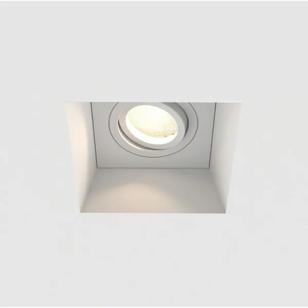 Astro Cuadrado Ajustable Blanco Blanco – Foco — imagen 2