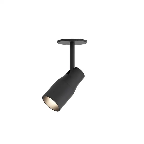 Foco Empotrable Apollo 100 Negro Mate