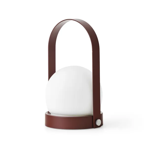 Audo Copenhagen Carrie Portátil Rojo Quemado – Lámpara de mesa — imagen 3