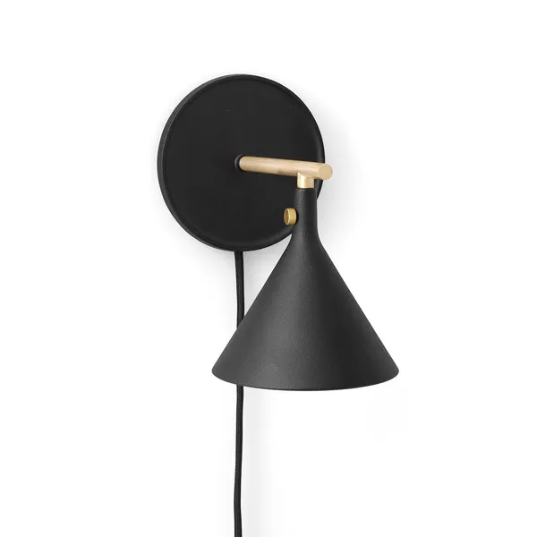 Cast Sconce Lámpara de Pared M. Difusor Negro