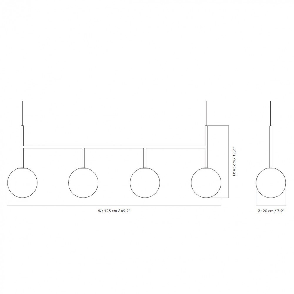 Audo Copenhagen Estructura colgante TR Bulb – Lámpara — imagen 7