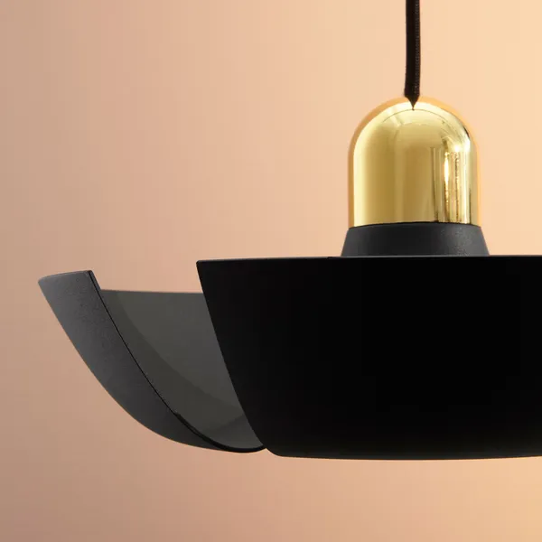 AYTM Cycnus Negro/ Dorado – Lámpara colgante — imagen 4