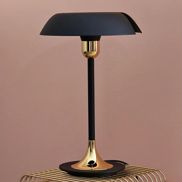 AYTM Cycnus Negro/ Oro – Lámpara de mesa — imagen 4