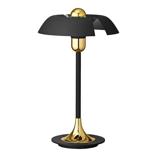 CYCNUS Lámpara de Mesa Negro/ Oro