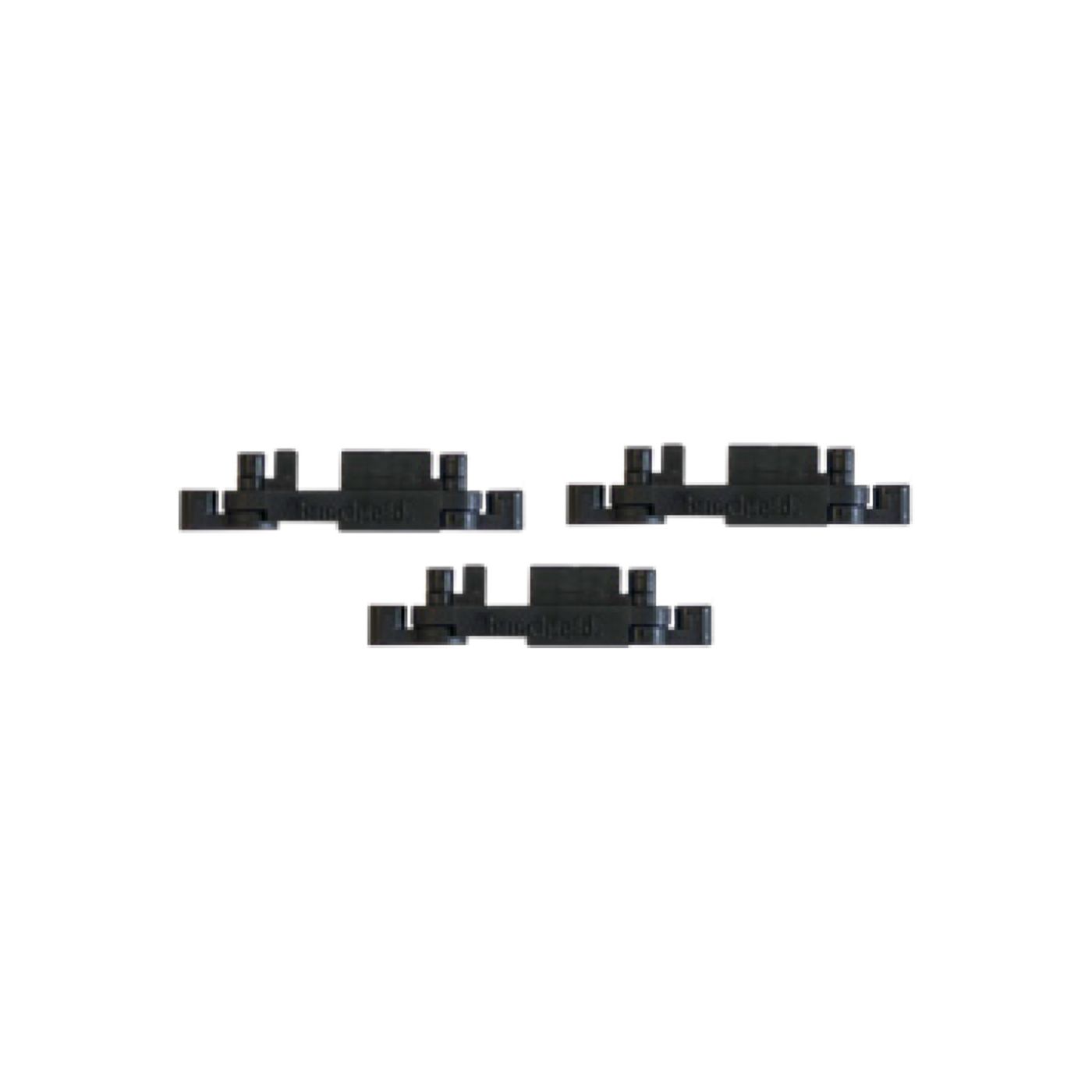 Baltensweiler Juego de adaptadores para techo 3-teilig para buschfeld® Riel