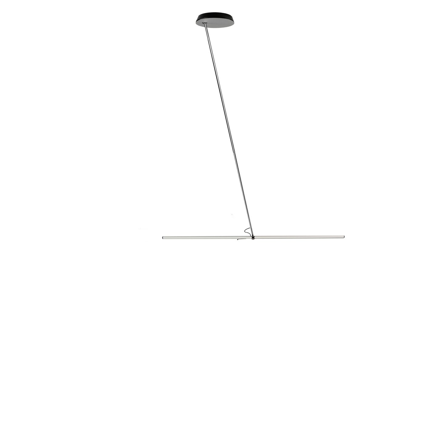 Baltensweiler Let H, lámpara de suspensión LED aluminio anodizado - 3.000 K - XL