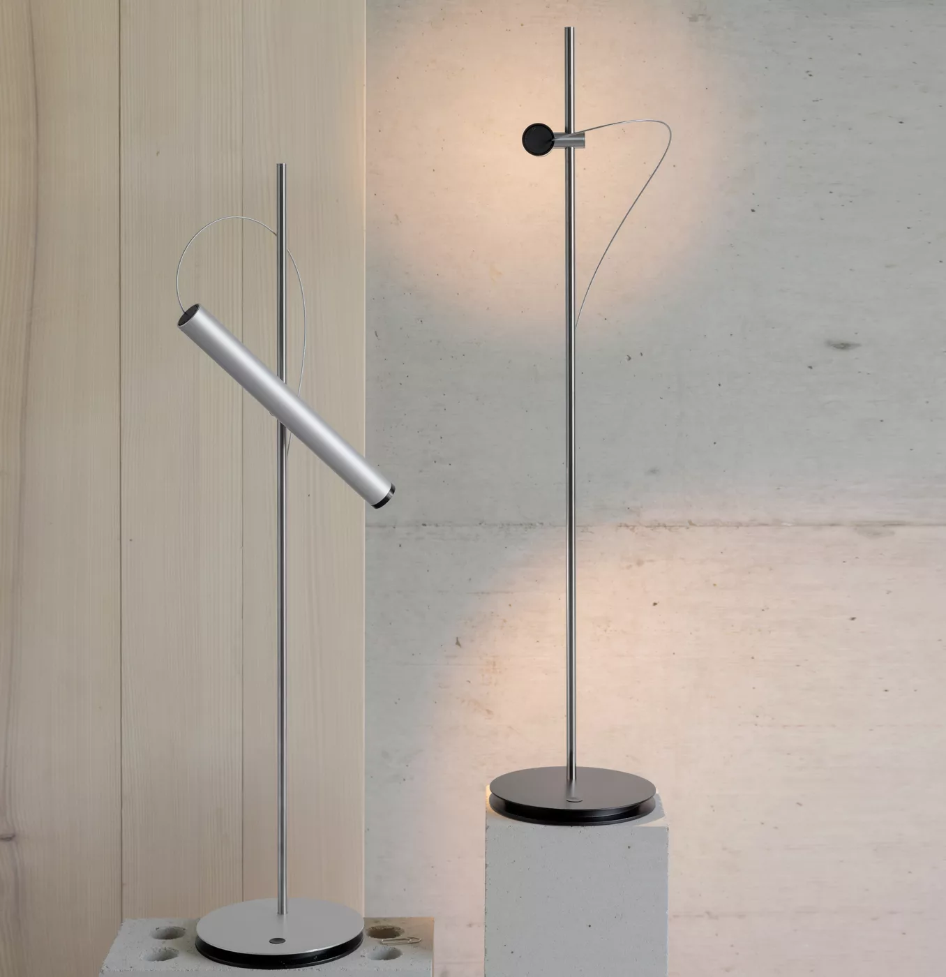 Baltensweiler Linija, negro anodizado – Lámpara de sobremesa led — imagen 5