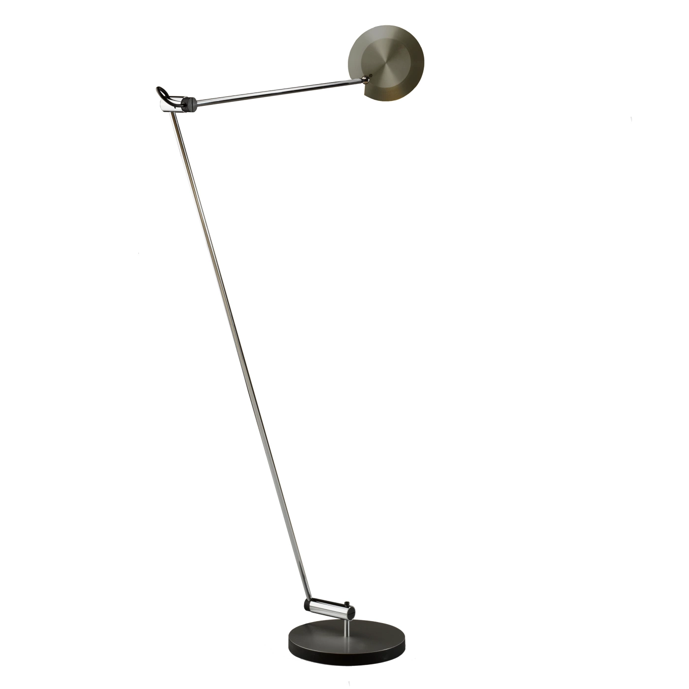 Baltensweiler Pio, lámpara de pie LED bronce anodizado - 2.700 K