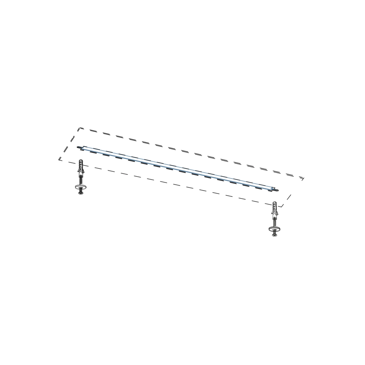 Baltensweiler Tapa para Florón para Let lámpara de suspensión LED aluminio anodizado - 120/140 cm