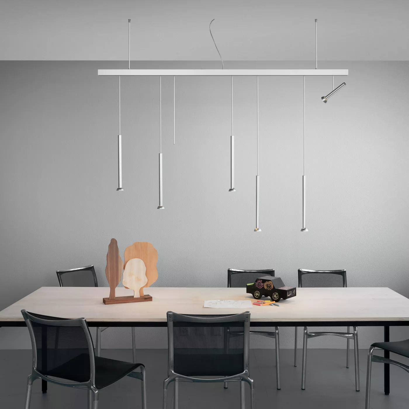 Baltensweiler Topoled D para Topoled/Linija Riel – Lámpara de suspensión led — imagen 3
