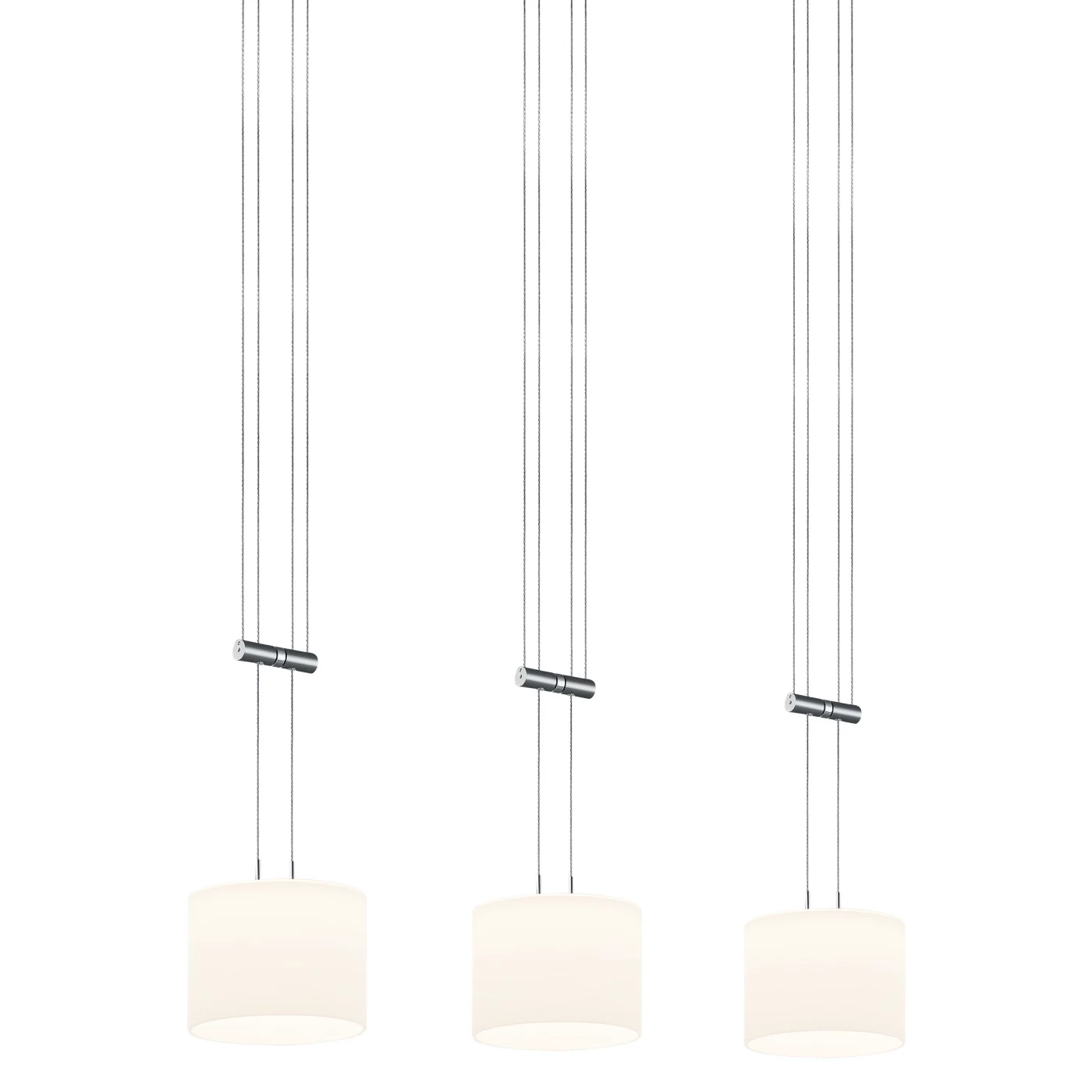 Grazia, lámpara de suspensión LED 3 focos