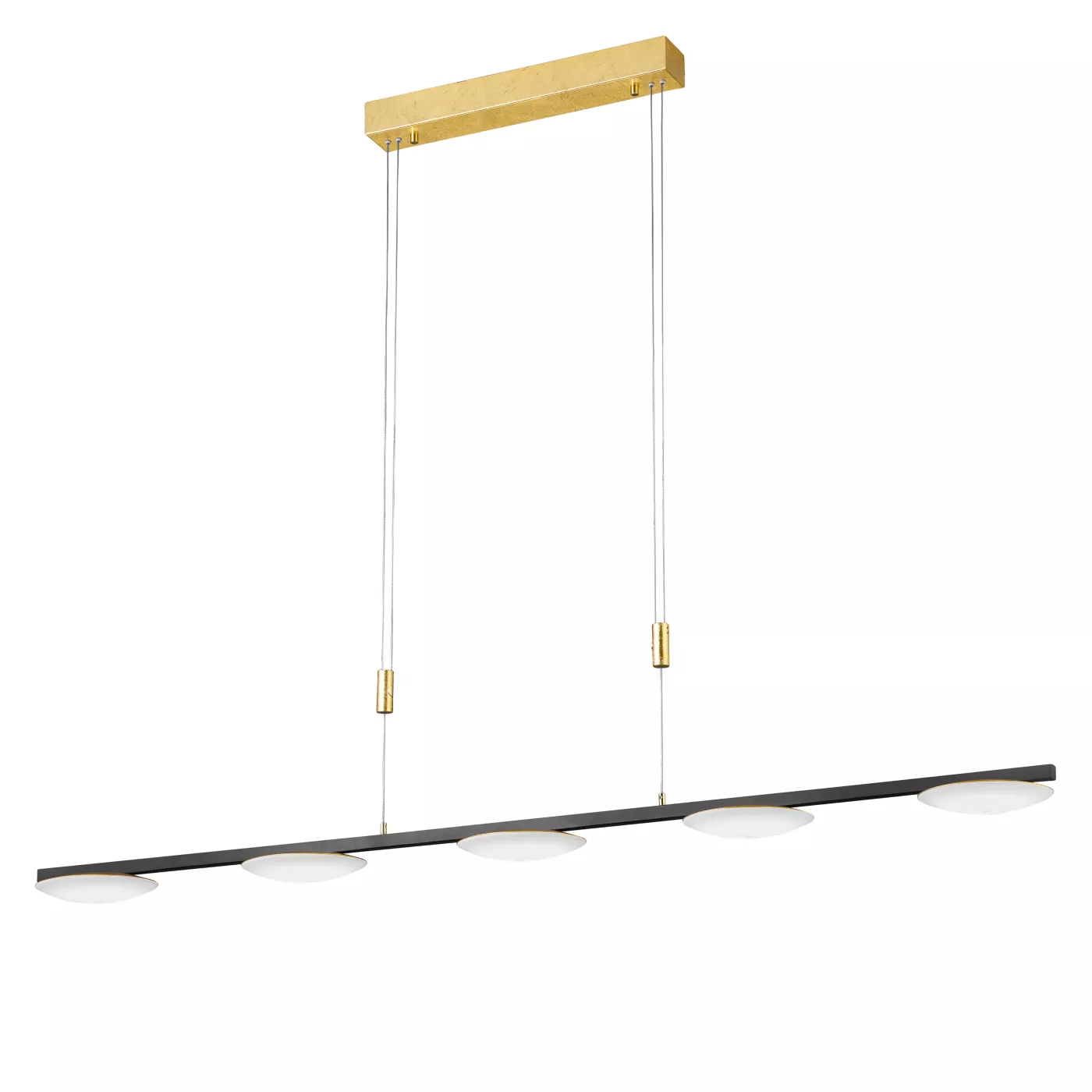 Bankamp Pure Up, lámpara de suspensión LED 5 focos