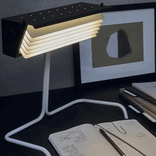 Biny 231 Blanco – Lámpara de mesa — imagen 5