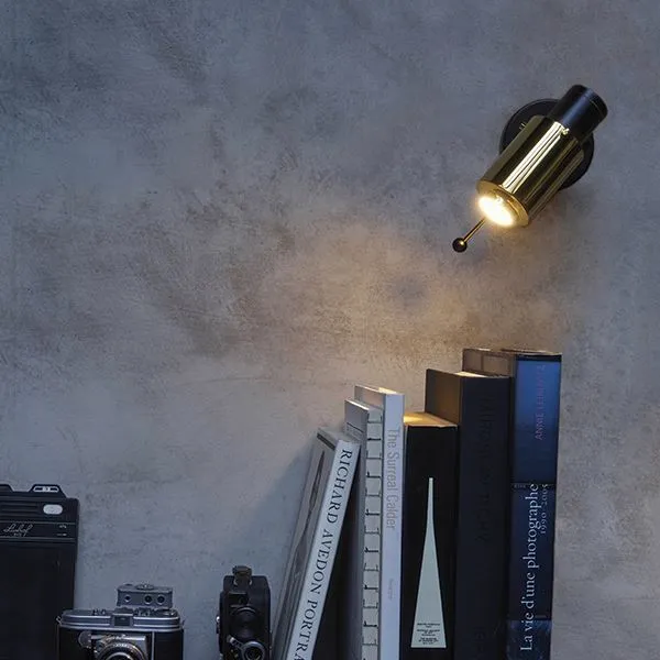 Biny 243 Led Negro Y Dorado M. – Lámpara de pared — imagen 3