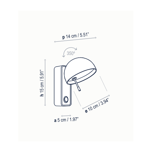 Bover Beddy A/01 – Aplique — imagen 4