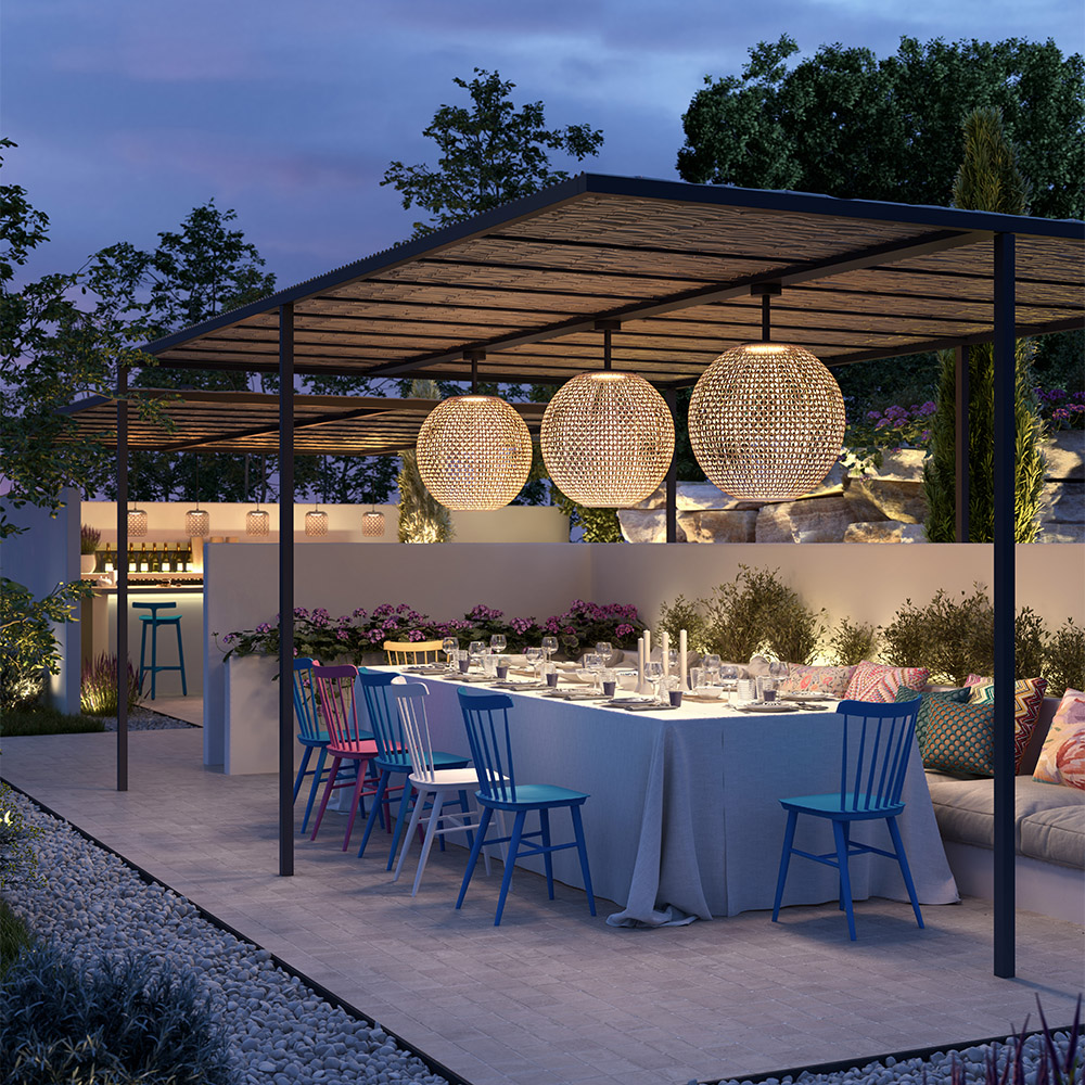 Bover Nans Sphere PF Outdoor – Aplique de techo — imagen 4